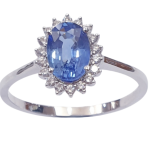 DIAMOND SAPPHIRE RING