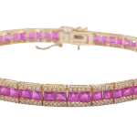 DIAMOND RUBY BRACELET