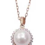 DIAMOND PEARL NECKLACE