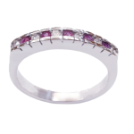 DIAMOND RUBY RING