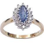 DIAMOND SAPPHIRE RING
