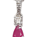 DIAMOND RUBY NECKLACE