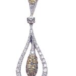DIAMOND SAPPHIRE NECKLACE