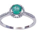 DIAMOND EMERALD RING