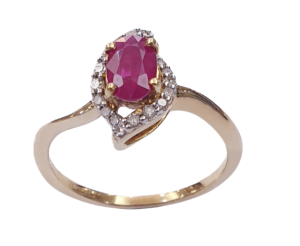 RUBY DIAMOND RING