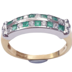 DIAMOND EMERALD RING