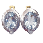 DIAMONDS TOPAZ EARINGS