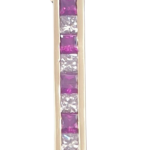DIAMOND RUBY NECKLACE