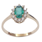 EMERALD DIAMOND RING