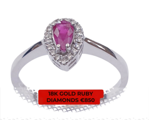 RUBY DIAMOND RING