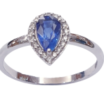 SAPPHIRE DIAMOND RING