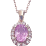 SAPPHIRE DIAMOND NECKLACE