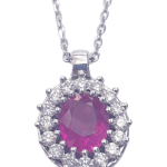 RUBY DIAMOND NECKLACE