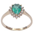 EMERALD DIAMOND RING