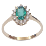 EMERALD DIAMOND RING