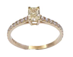 YELLOW DIAMOND RING