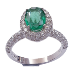 DIAMOND EMERALD RING