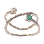 EMERALD DIAMOND RING