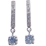 DIAMOND TOPAZ EARRINGS