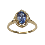 DIAMOND SAPPHIRE RING