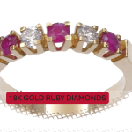 DIAMOND RUBY RING