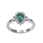 DIAMOND EMERALD RING