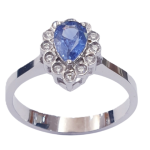 SAPPHIRE DIAMOND RING