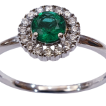DIAMOND EMERALD RING