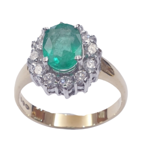 EMERALD DIAMOND RING