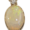 DIAMOND OPAL NECKLACE